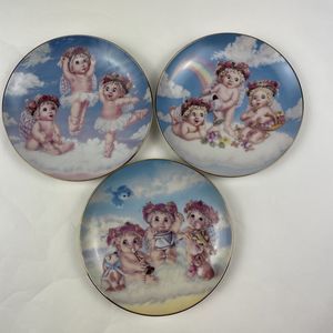 Dreamsicles Collectibles Plates Set of 3 - Cherubic Charm Limited Edition